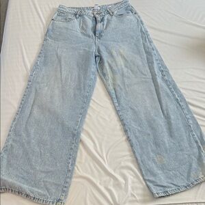 Forever 21 Light Denim Flare Jeans